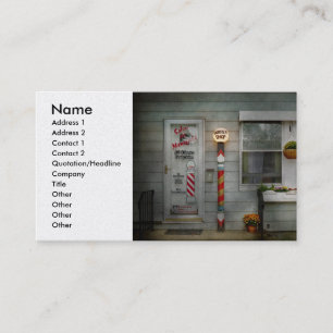 Friseur - Belvidere, NJ - ein Familien-Salon Visitenkarte