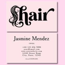 Friseur Blush Pink Professionelles Salon