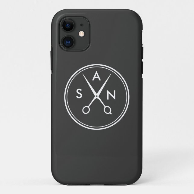 Friseur Case-Mate iPhone Hülle (Rückseite)