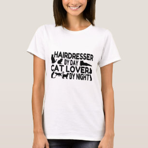 Friseur Cat Lover T-Shirt