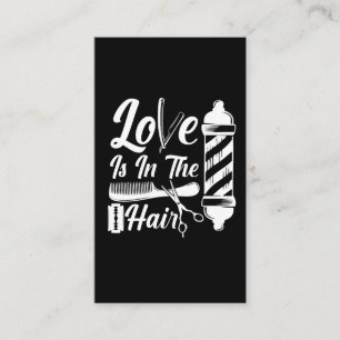 Friseur Cosmetology Abschluss Barber Salon Visitenkarte