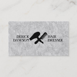 Friseur Dresser Stylist Salon Friseur Shop Visitenkarte