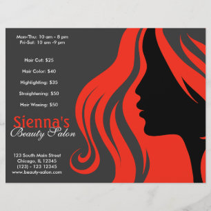 Friseur (Feuerziegel) Flyer