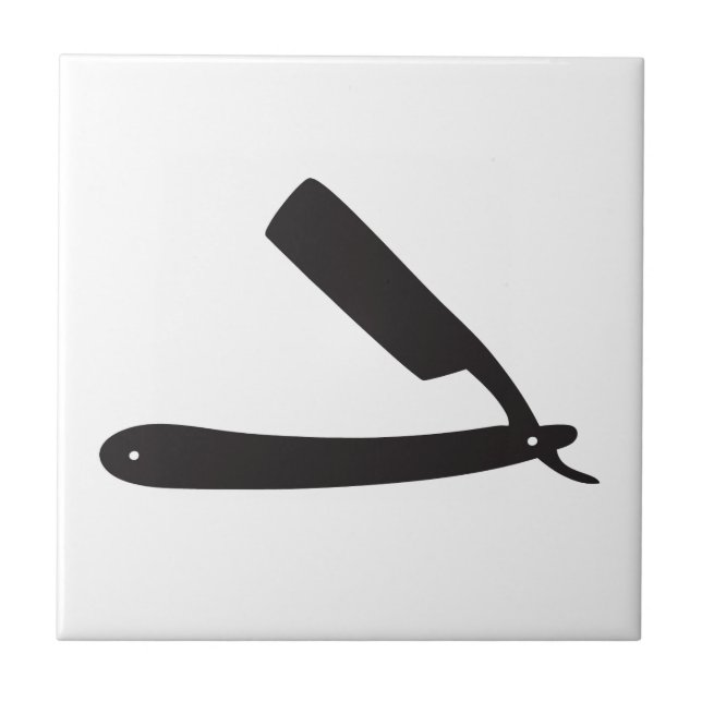 Friseur Fliese (Vorderseite)