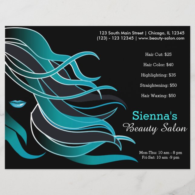 Friseur Flyer (Vorne)
