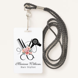 Friseur-Friseur-Blumenschere Ausweis