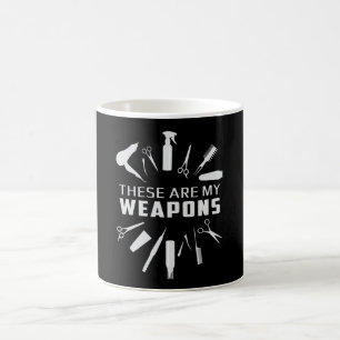 Friseur Friseur Stylist Barber Weapons Geschenk Id Kaffeetasse