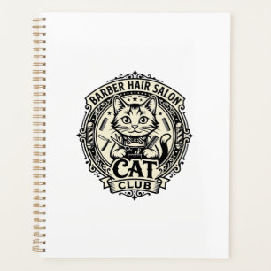Friseur Friseursalon Katze Lustige Katze Grafik - Planer