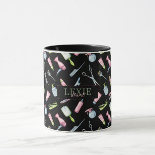 Friseur, Friseuse Schönheitssalon individuell Tasse