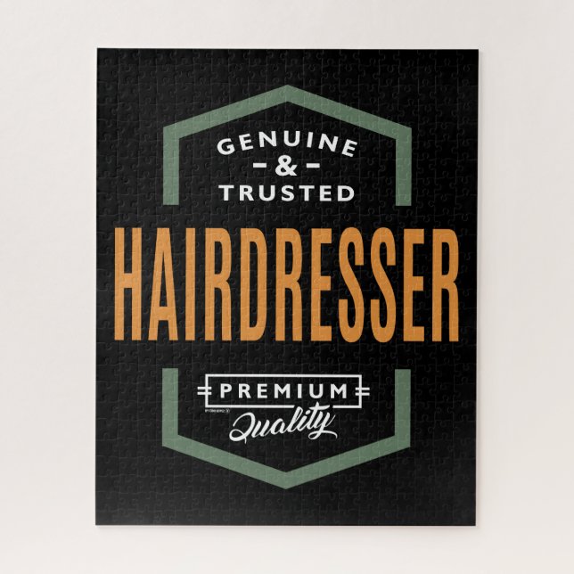 Friseur Genuine Puzzle (Vertikal)