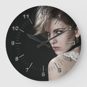 Friseur Große Wanduhr
