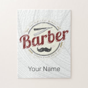 Friseur Haar Hustler Friseur Retro Hairstylist Puzzle