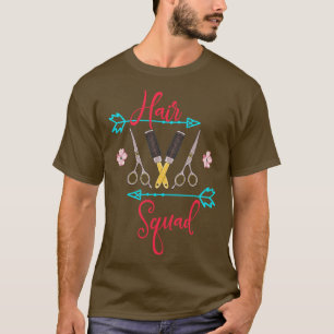 Friseur Haar-Team-Geschenk Hairstylist T-Shirt