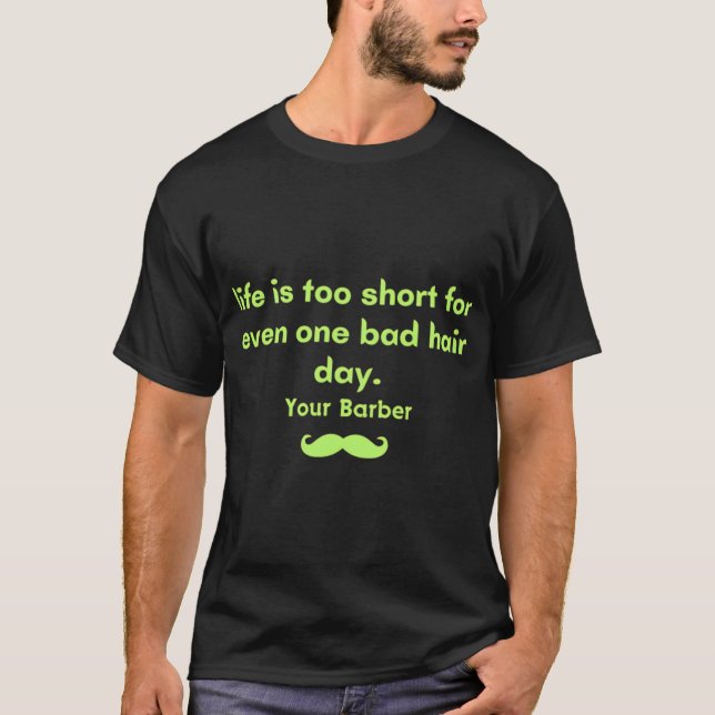 Friseur Haarschnitt T-Shirt (Vorderseite)