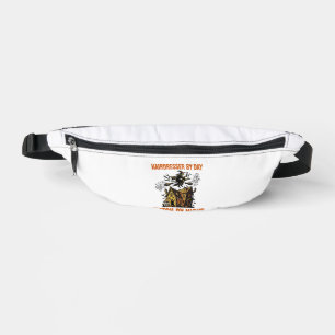 Friseur-Hexe Halloween Vintage-Salon-Shirt_1 Bauchtasche