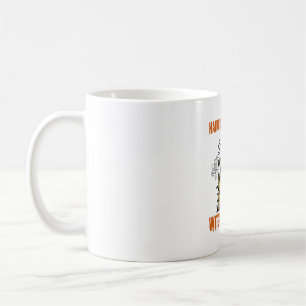 Friseur-Hexe Halloween Vintage-Salon-Shirt_1 Kaffeetasse
