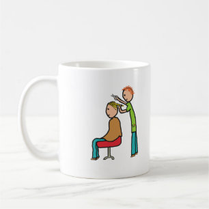 Friseur Kaffeetasse