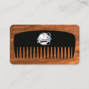 Friseur Kamm Herrenfriseur Visitenkarte