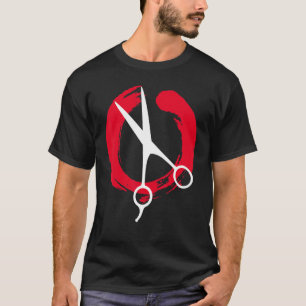 Friseur Liebe Haartrockner Schere Barber Hair Br T-Shirt