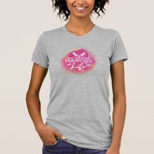 Friseur Life Beauticides Friseur Stylist Salon T-Shirt
