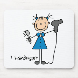Friseur-Mauspad Mousepad