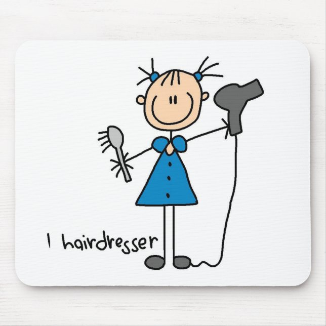 Friseur-Mauspad Mousepad (Vorne)