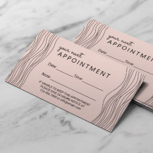 Friseur Minimalistisch Blush Salon Termin