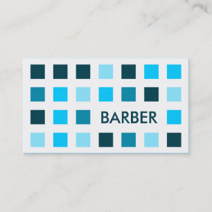 FRISEUR (Modquadrate) Visitenkarte