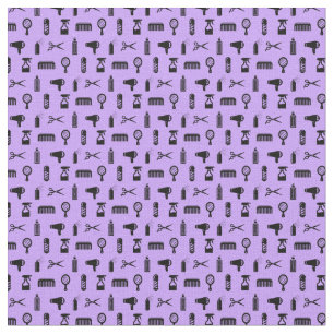 Friseur-Muster CUSTOM BG FARBE Stoff