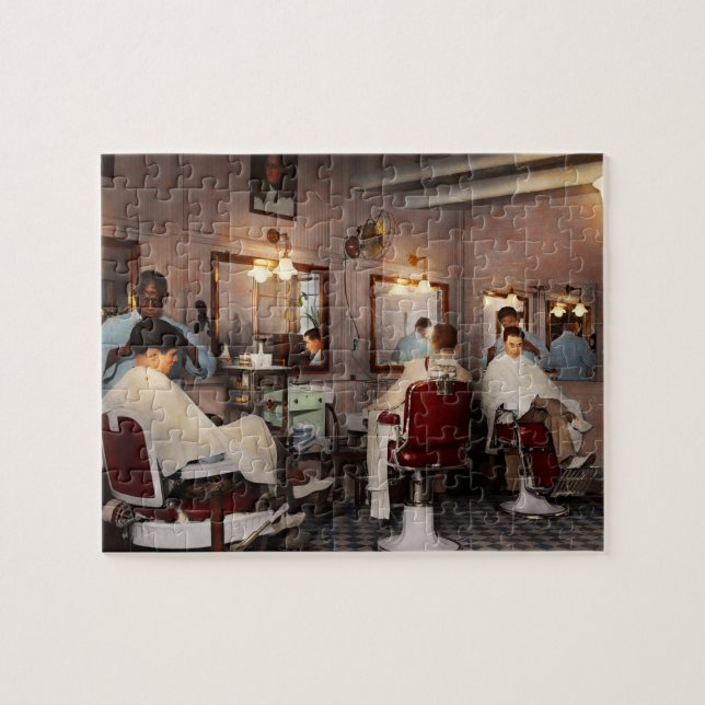 Friseur - nur für Senator Friseursalon 1937 Puzzle (Horizontal)