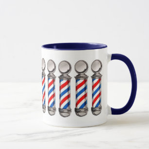 Friseur-Pole-Kaffee-Tasse Tasse