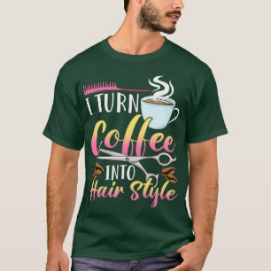 Friseur Salon Friseur Stylist Schere Haar T-Shirt