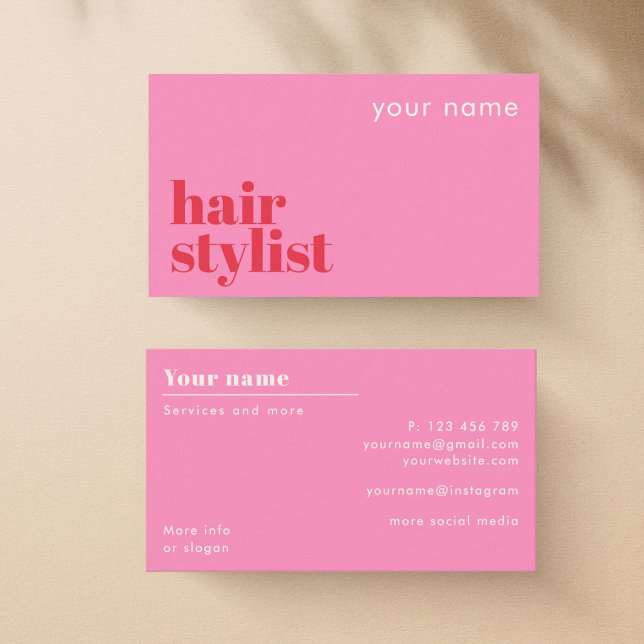 Friseur-Salon moderne Visitenkarte (Von Creator hochgeladen)