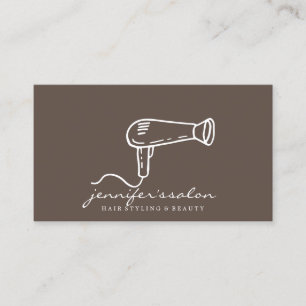Friseur-Salon-Stylist Visitenkarte