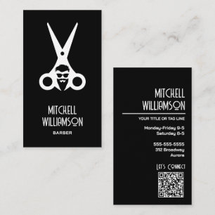 Friseur Salon Visitenkarte