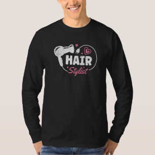Friseur Schere Barbier Salon Frisör T-Shirt