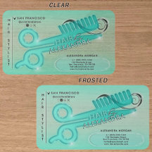 Friseur-Schönheitssalon-Branding-Logo Mint Türkis