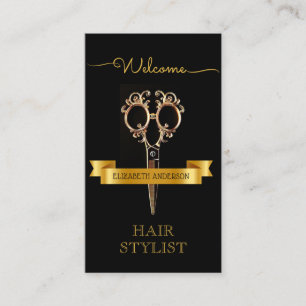 Friseur Schönheitssalon  Visitenkarte