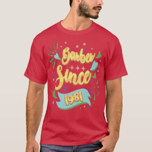 Friseur seit 1981 Geschenkideen für Friseur T-Shirt
