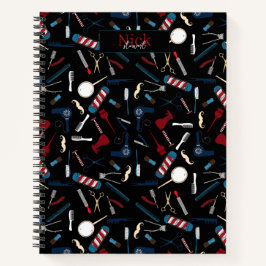 Friseur Shop Custom Notizbuch