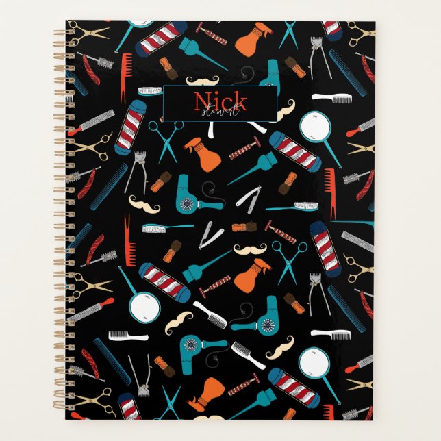 Friseur Shop Custom Planer (Vorderseite)