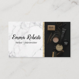 Friseur-Shop Schere Friseursalon Friseursalon Visitenkarte