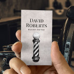 Friseur Shop Vintag Barber Pole Barbershop Hair Visitenkarte<br><div class="desc">Friseur Shop Vintag Barber Pole Barbershop Hair Visitenkarten.</div>
