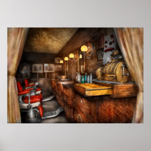 Friseur - sonntags geschlossen poster