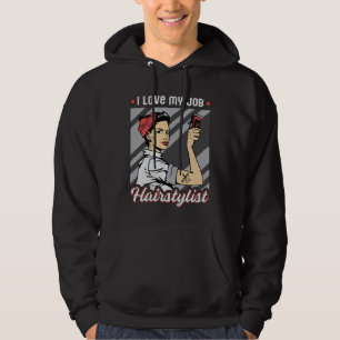 Friseur Stylist Barber Friseur Schere Friseur Gesc Hoodie