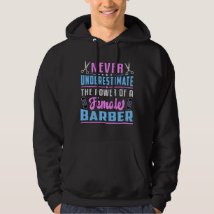 Friseur Stylist Barber Schere Friseur Friseur Gesc Hoodie