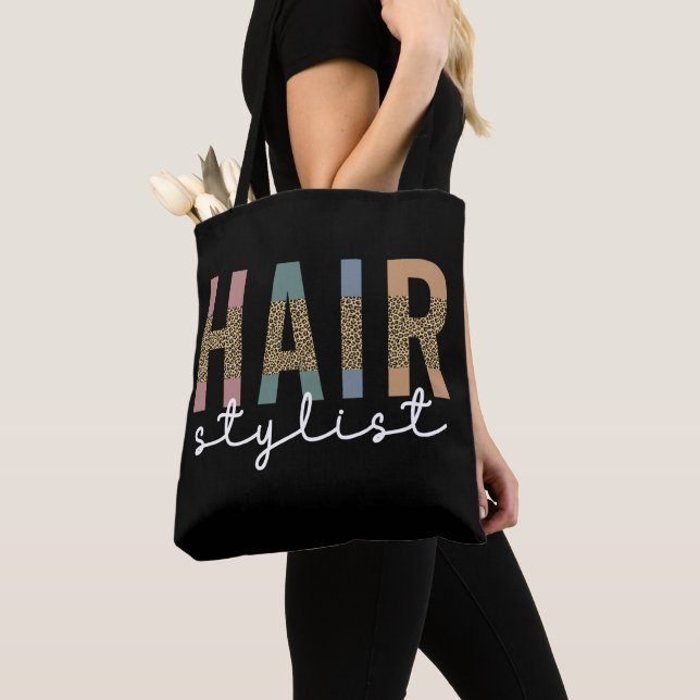 Friseur-Stylist-Cheetah Typografie Geschenk (Von Nahem)