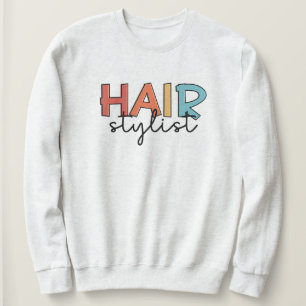 Friseur-Stylist Retro-Friseur-Geschenk Sweatshirt