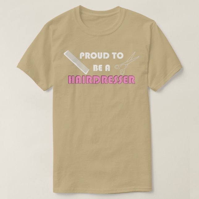 Friseur T-Shirt (Design vorne)