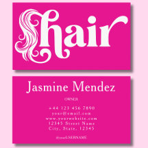 Friseur Vibrant Pink Professionelles Salon